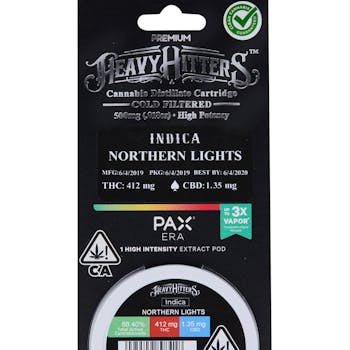 Heavy Hitters Pax Pod .5g Northern Lights